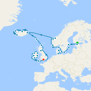 Scandinavia, Iceland & British Isles Explorer from Helsinki