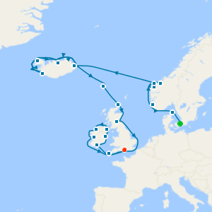 British Isles & Viking Fjords Explorer from Copenhagen
