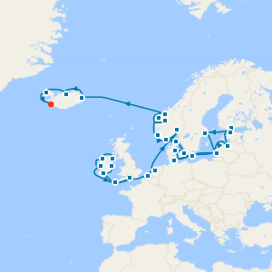 Northern Europe explorer cruise from Southampton