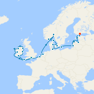 Northern Capitals & British Isles Explorer from Southampton