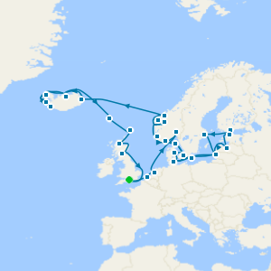 Northern Europe explorer cruise from Southampton
