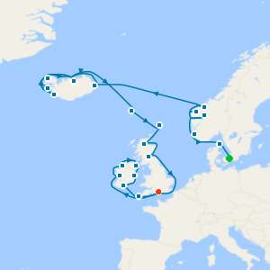 British Isles & Viking Fjords Explorer from Copenhagen