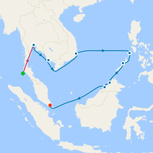 Phuket Beach Break and Unchartered Southeast Asia from Bangkok to Singapore