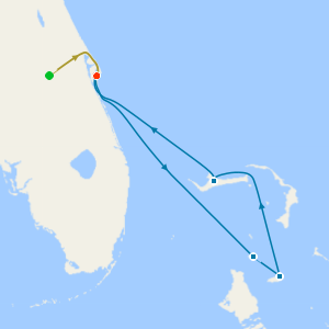 Bahamas from Port Canaveral with Orlando Stay