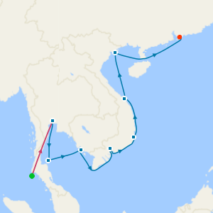 Phuket Beach Break and Highlights of South East Asia from Bangkok to Hong Kong