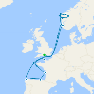 Norwegian Fjords & Iberia from Southampton