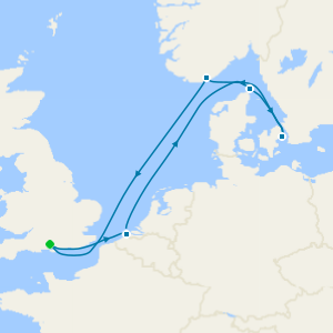 Scandinavia cruise from Southampton
