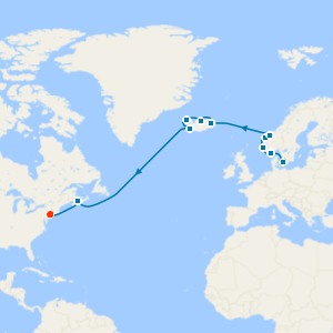 Fire & Ice Explorer from Copenhagen to New York with Stays