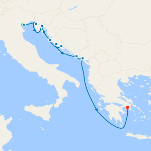 Croatia Intensive from Venice with Stay