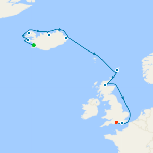 North Atlantic Gems from Reykjavik to Southampton