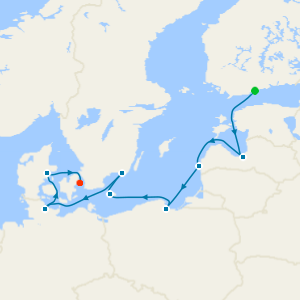 Romance Across The Baltic from Helsinki to Copenhagen