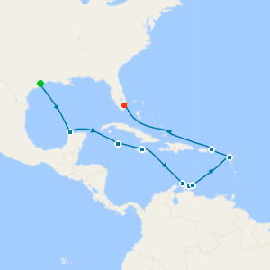 Caribbean Reverie from Galveston to Miami