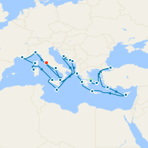 The Best of the Mediterranean from Athens with Stay