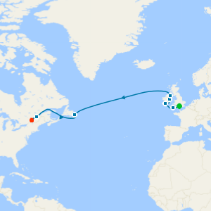 The Heather Passage from Southampton to Montreal