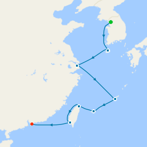 Silk Roads & Sea Mist from Seoul to Hong Kong