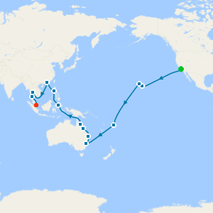 Los Angeles to Singapore