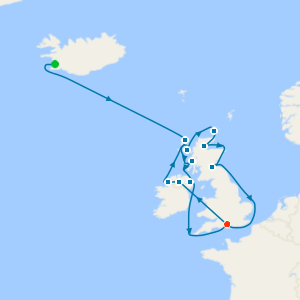 An Extended Journey through Scottish Isles & Iconic Castles from from Reykjavik to Southampton