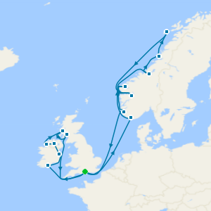 An Extended Journey of Viking Legends, Irish Heritage & Scottish Culture from Southampton