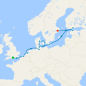 An Extended Journey from Medieval Canals to Nordic Design from Southampton to Stockholm