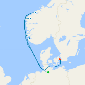 A Journey of Northern Harmony & Tranquil Fjords from Hamburg to Copenhagen