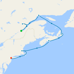 A Journey from Rugged Scenery to Striking Skylines from Quebec City to New York City