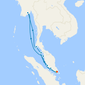 Singapore Stay, Malaysia, Myanmar & Thailand