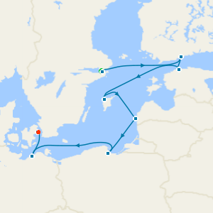 Nordic & Baltic Jewels from Stockholm to Copenhagen with Stays 
