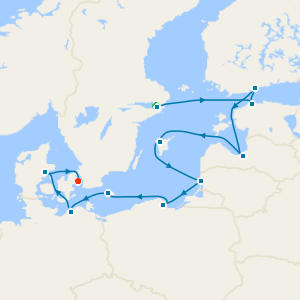 Spires & Sea from Stockholm to Copenhagen with Stays 