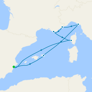 Scenic Rivieras of France & Italy from Alicante