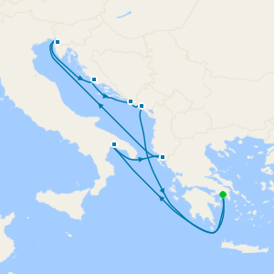 Adriatic Coastlines & Cultures from Piraeus