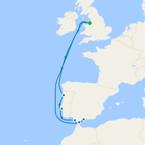 Spain, Portugal & Gibraltar Escape from Liverpool