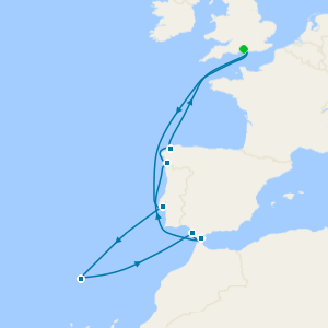 Winter Warmth of Spain & Portugal from Southampton