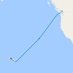Hawaii from Vancouver to Honolulu with Stay