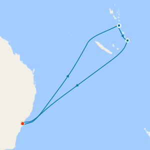Sydney Stay, Hunter Valley Vineyards and South Pacific Explorer 