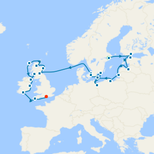Baltic Intensive, Scotland & Ireland from Stockholm to Portsmouth with Stay