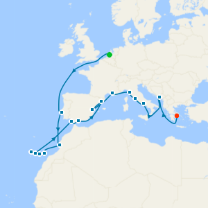 Canary Island Enchantment with Spain, France & Italy from Rotterdam