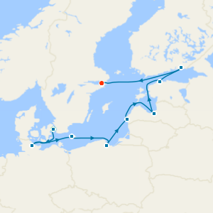 Baltics in Blue from Copenhagen to Stockholm with Stays 