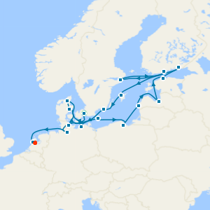 Latitude of Light from Copenhagen to Amsterdam with Stays 