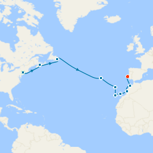 Shimmering Atlantic Shores from New York to Lisbon with Stays