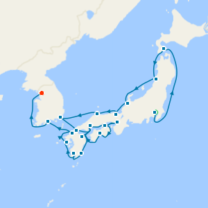 Tokyo and Japan's Grand Voyage to Seoul with Stays