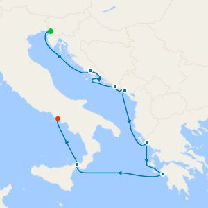 Adriatic & Aegean Havens from Trieste