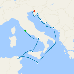 Ancient Isles & Dalmatia from Rome