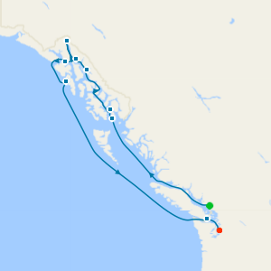 Radiant Alaska from Vancouver to Seattle
