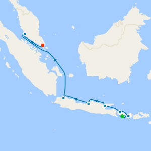 Indonesian Discovery from Bali (Benoa) to Singapore