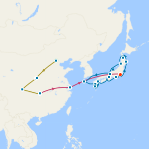 14 Night Great Wall, Terracotta Army, Yangtze River and Avatar Mountains Tour, Tokyo Stay and Fall Foliage Japan Voyage