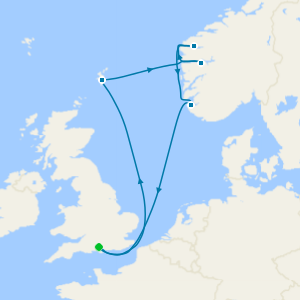 Norwegian Fjords from Southampton