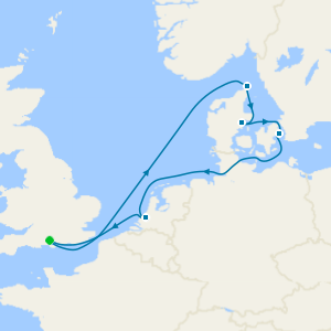 Denmark & the Netherlands from Southampton