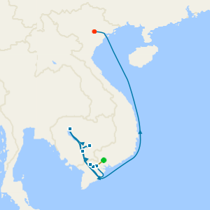 Vietnam, Cambodia and Mekong river cruise from Ho Chi Minh City