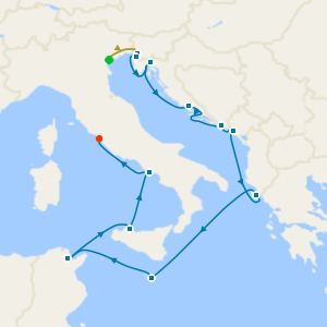 Glories of the Adriatic from Trieste with Venice Stay
