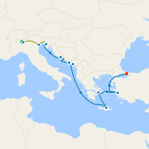 Lake Como and Venice Stays with Hellenic & Dalmatian Jewels from Trieste